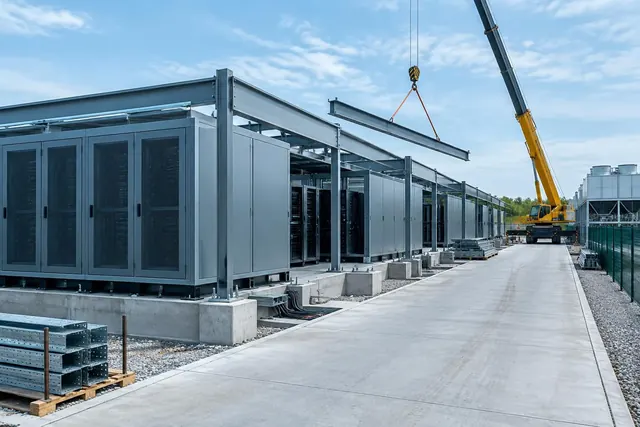 Illustrative modular data center construction and deployment